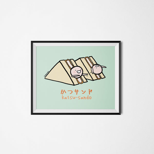 Katsu-sando Art Print