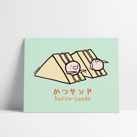 Katsu-sando Art Print