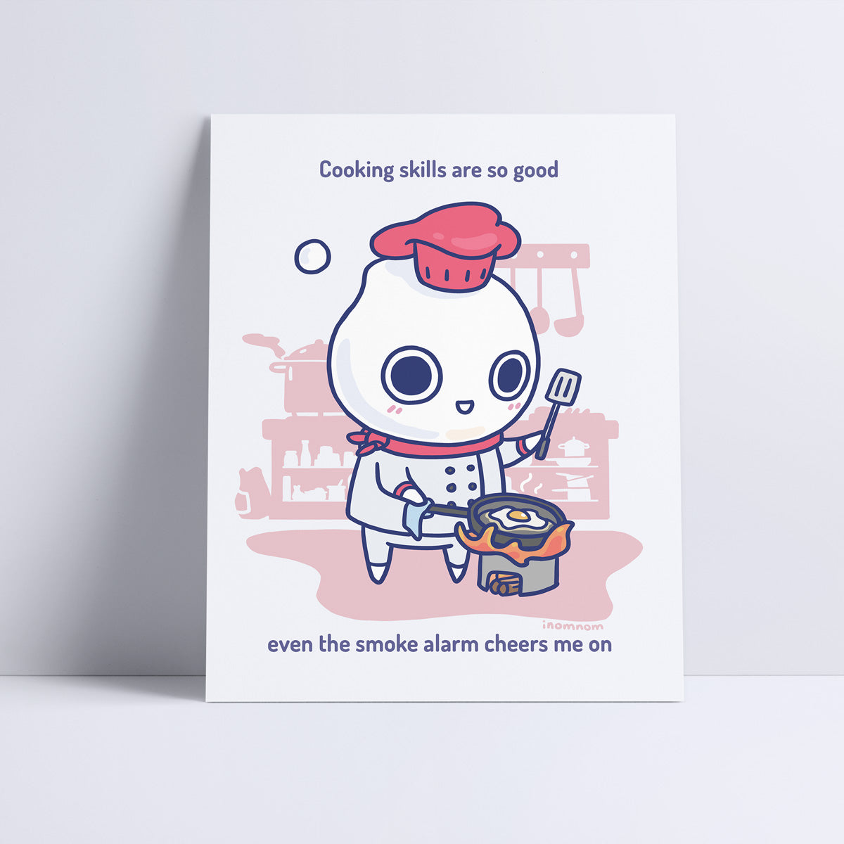 Milk-kun RPG series: Chef Art Print