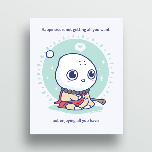 Milk-kun RPG series: Monk Art Print