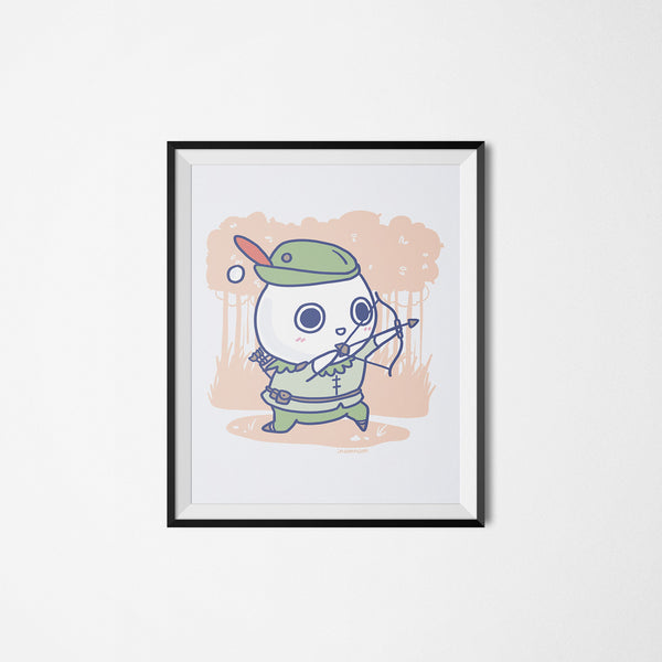 Milk-kun RPG series: Ranger Art Print