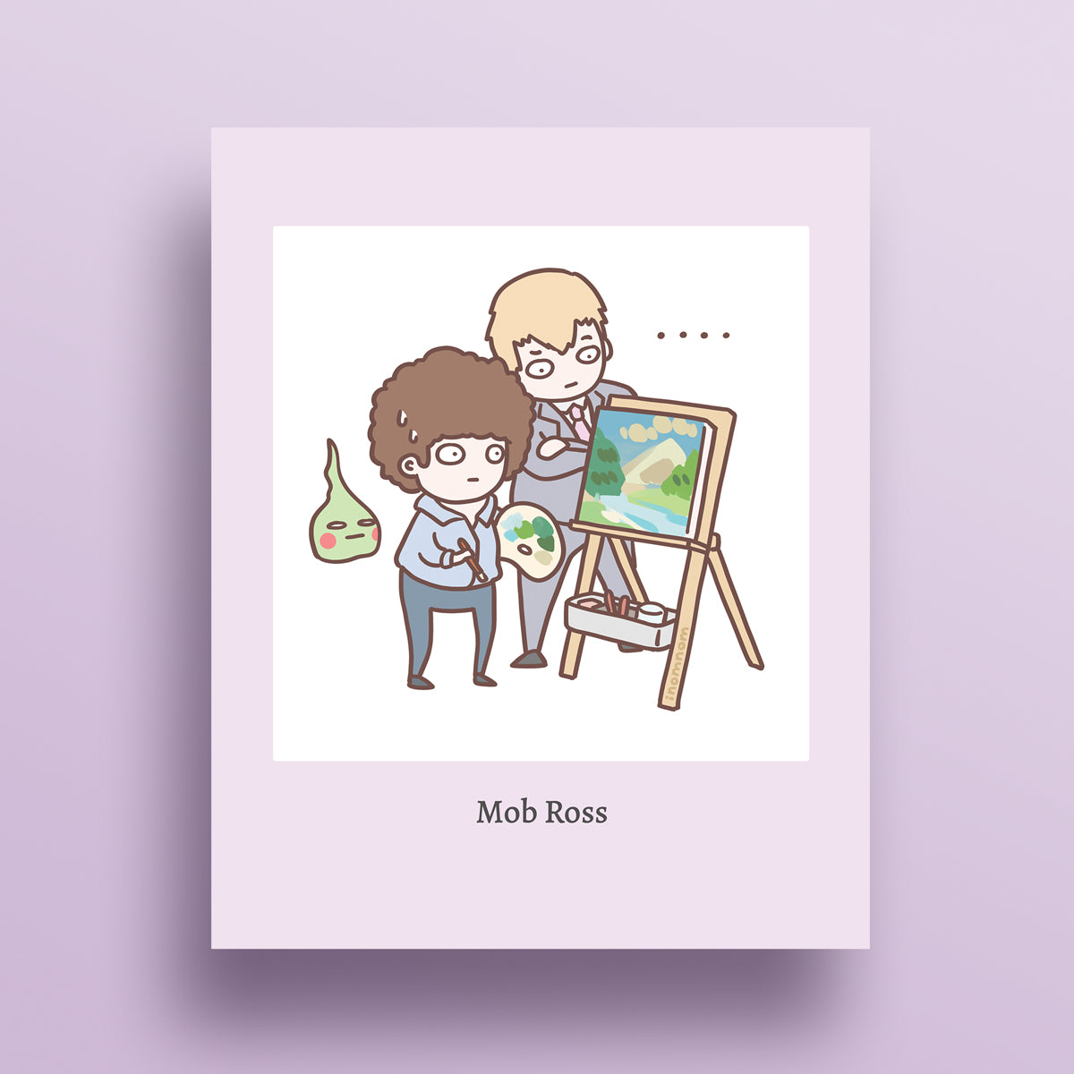 Bob Ross & Friends: Mob Ross Art Print