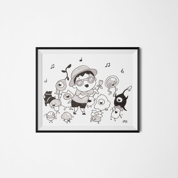 Dance Off Ink Print