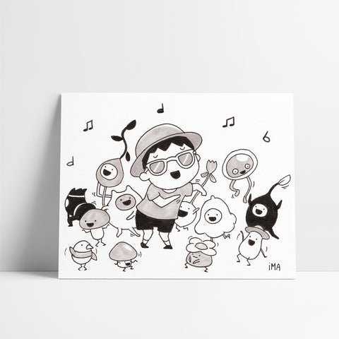 Dance Off Ink Print