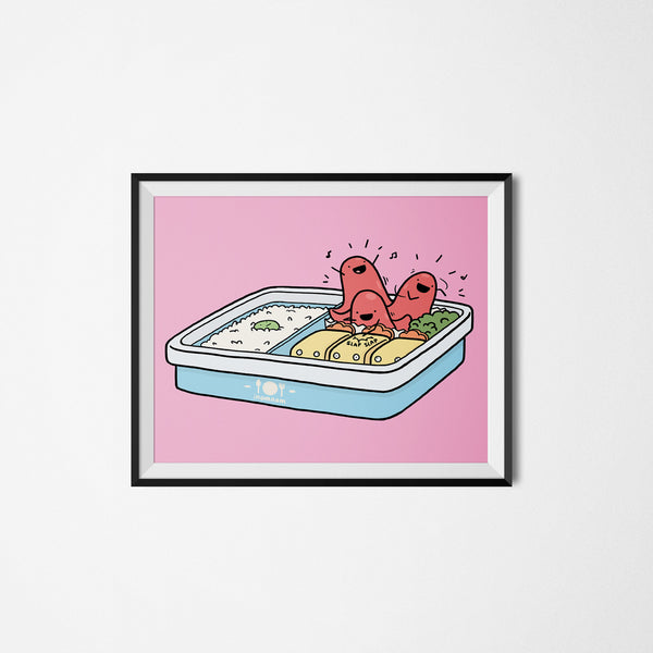 Party Bento Art Print