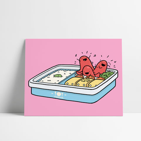 Party Bento Art Print