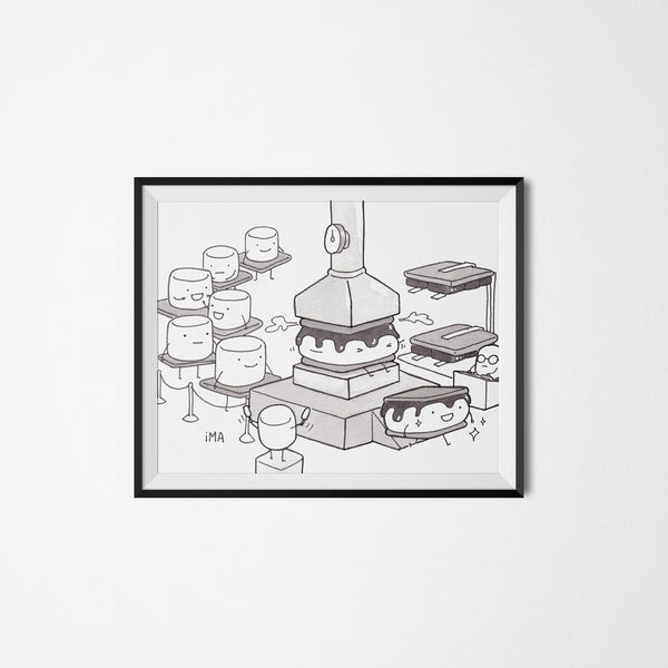 S'more Factory Ink Print