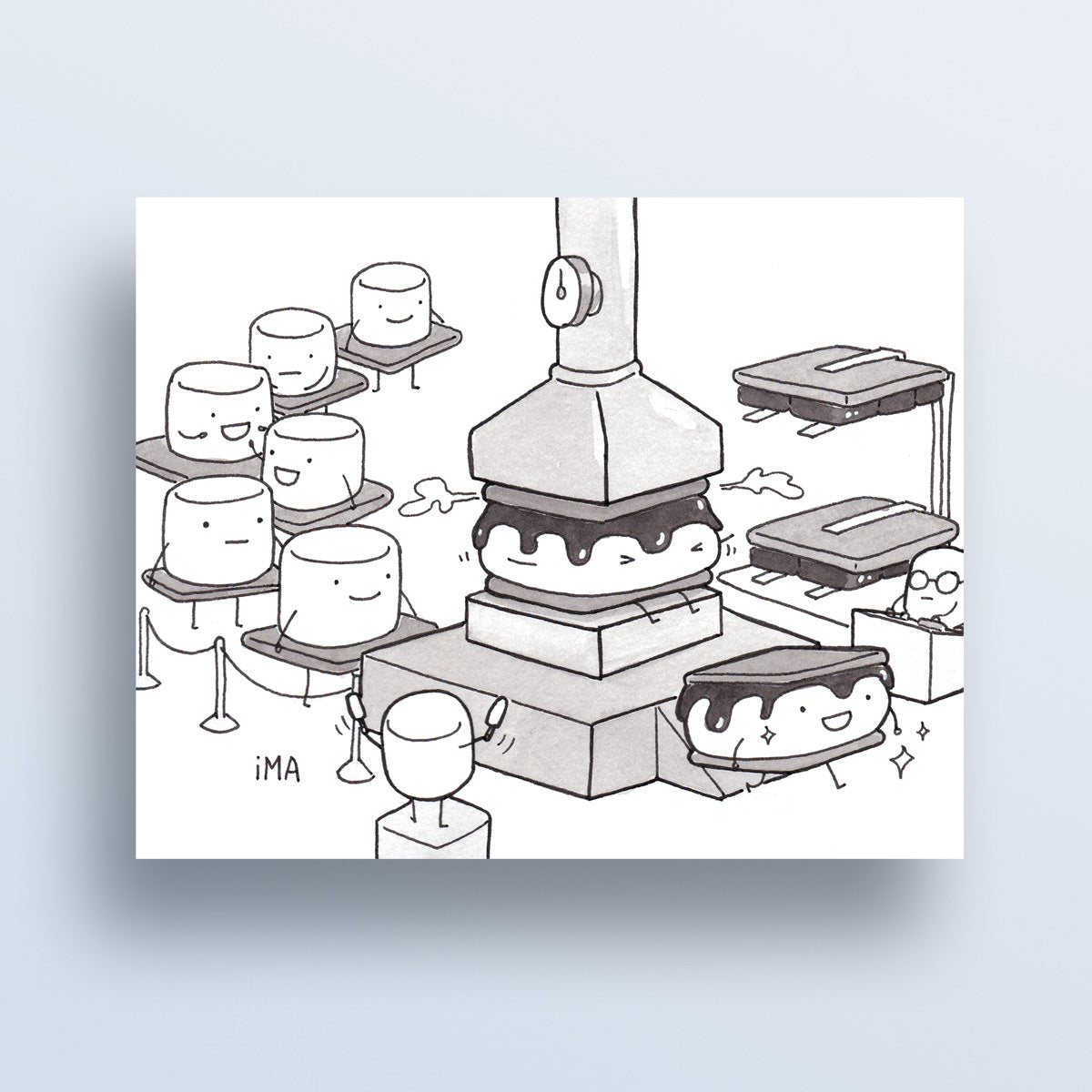 S'more Factory Ink Print