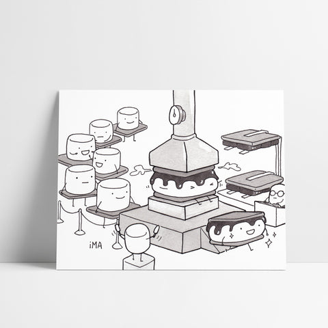 S'more Factory Ink Print