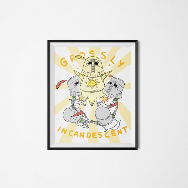 Grossly Incandescent Sunbros Art Print