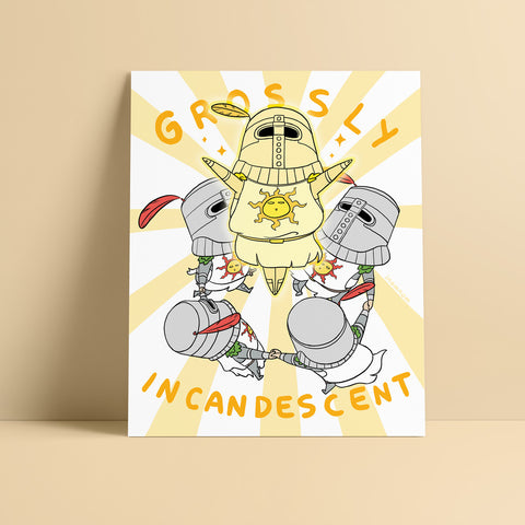 Grossly Incandescent Sunbros Art Print