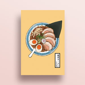 Tokyo Ramen Big Print (12"x18")