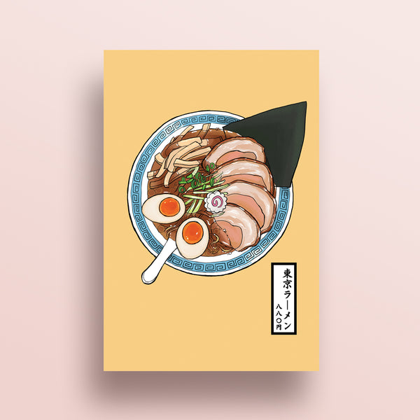 Tokyo Ramen Big Print (12"x18")