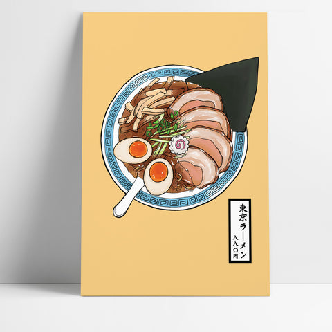 Tokyo Ramen Big Print (12"x18")