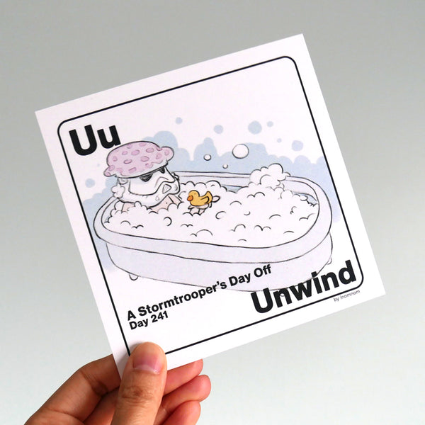 A Stormtrooper's Day Off: Star Wars Alphabet Prints