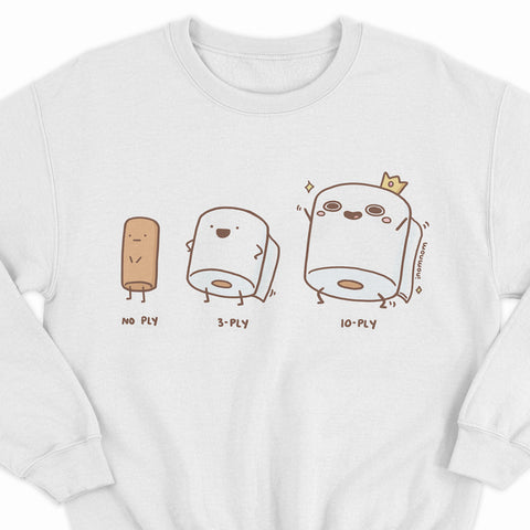 Toilet Paper Level Up Sweatshirt