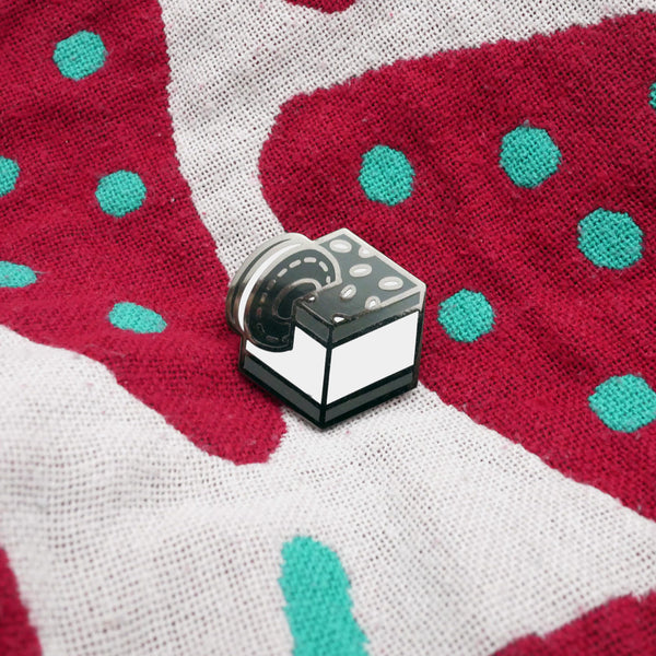 Cookies & Cream Cake Enamel Pin