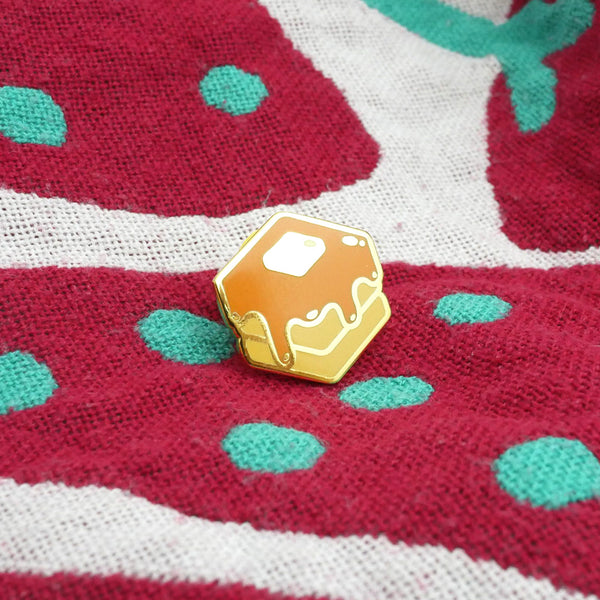 Mini Pancake Enamel Pin