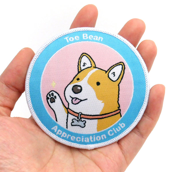 Toe Bean Appreciation Club: Dog Edition Iron-On Patch