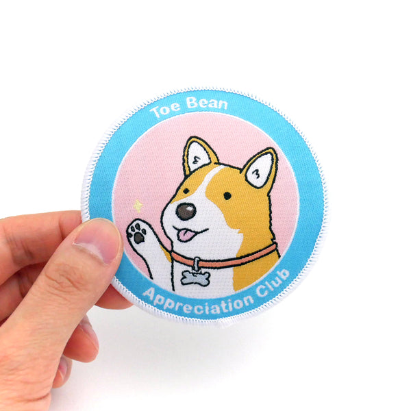 Toe Bean Appreciation Club: Dog Edition Iron-On Patch