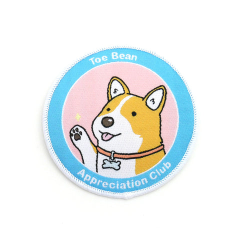 Toe Bean Appreciation Club: Dog Edition Iron-On Patch