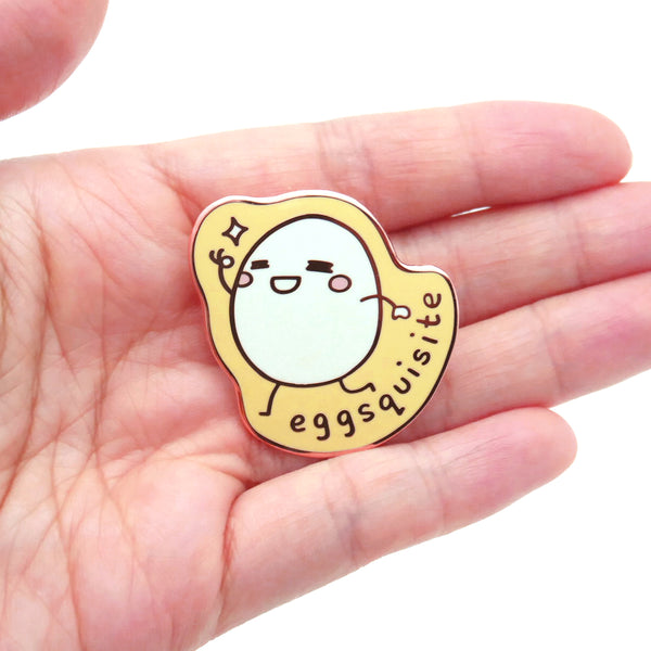 Eggsquisite Enamel Pin