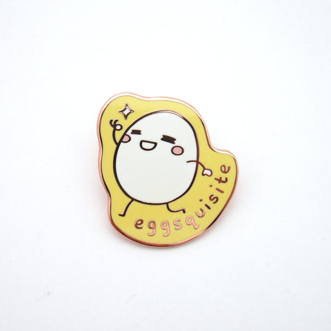 Eggsquisite Enamel Pin