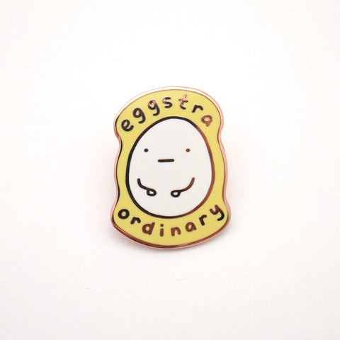 Eggstra Ordinary Enamel Pin