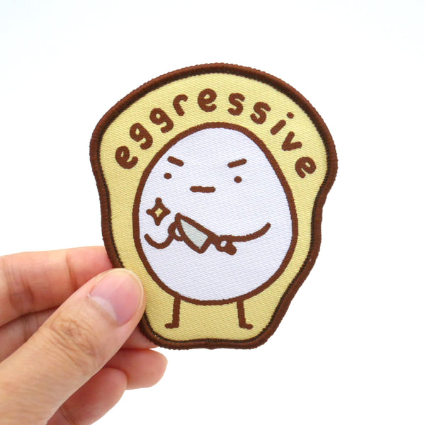 Eggressive Iron-on Patch