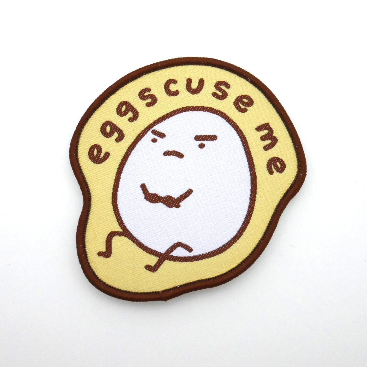 Eggscuse Me Iron-on Patch