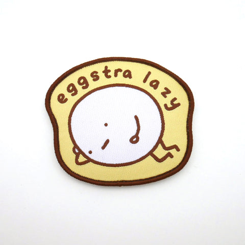 Eggstra Lazy Iron-on Patch