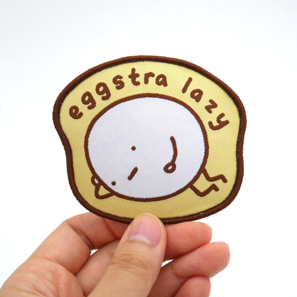 Eggstra Lazy Iron-on Patch