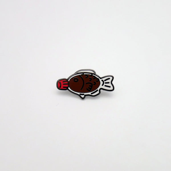 Shoyu Fish Bottle Enamel Pin