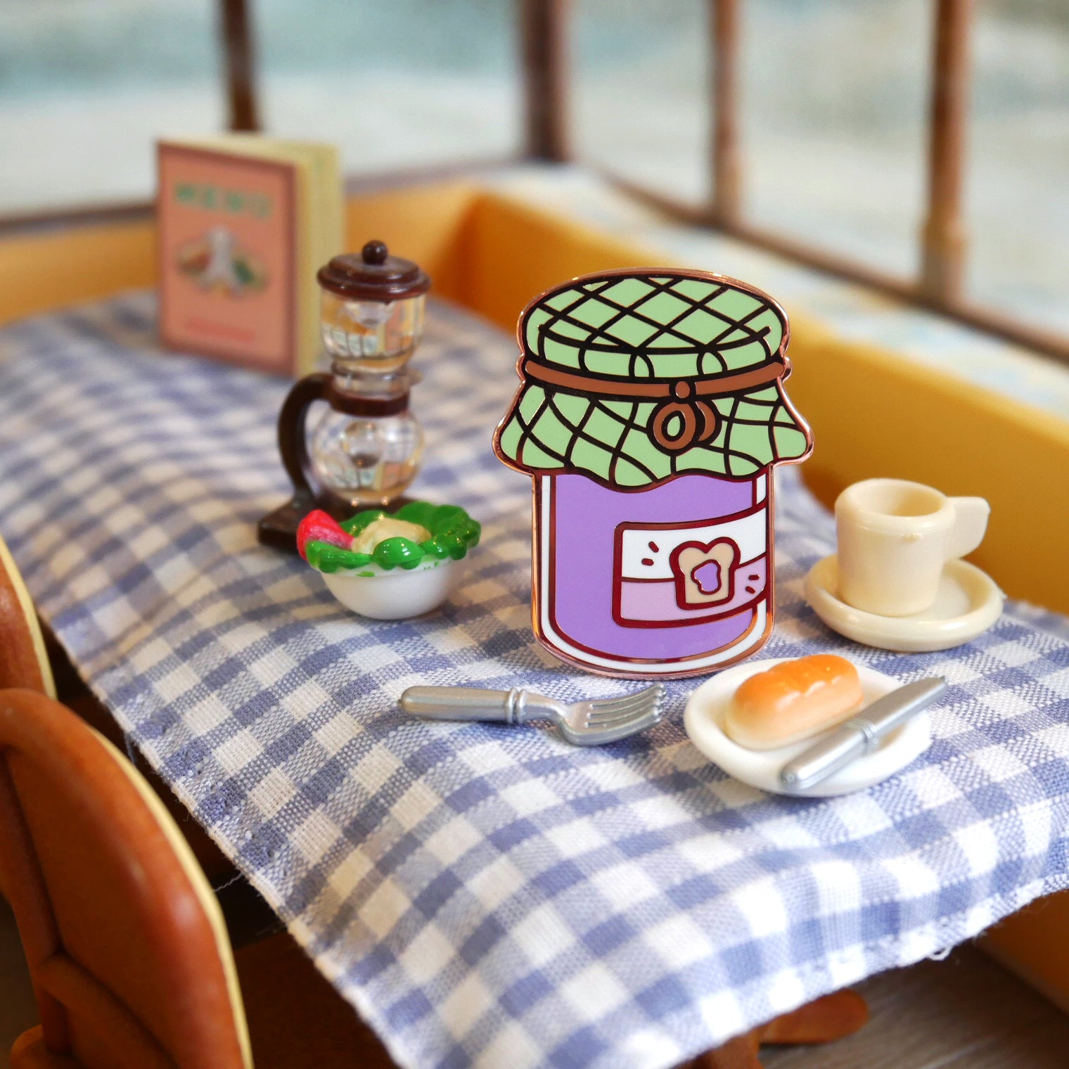 Concord Grape Jam Enamel Pin