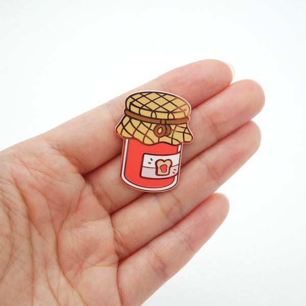 Strawberry Jam Enamel Pin