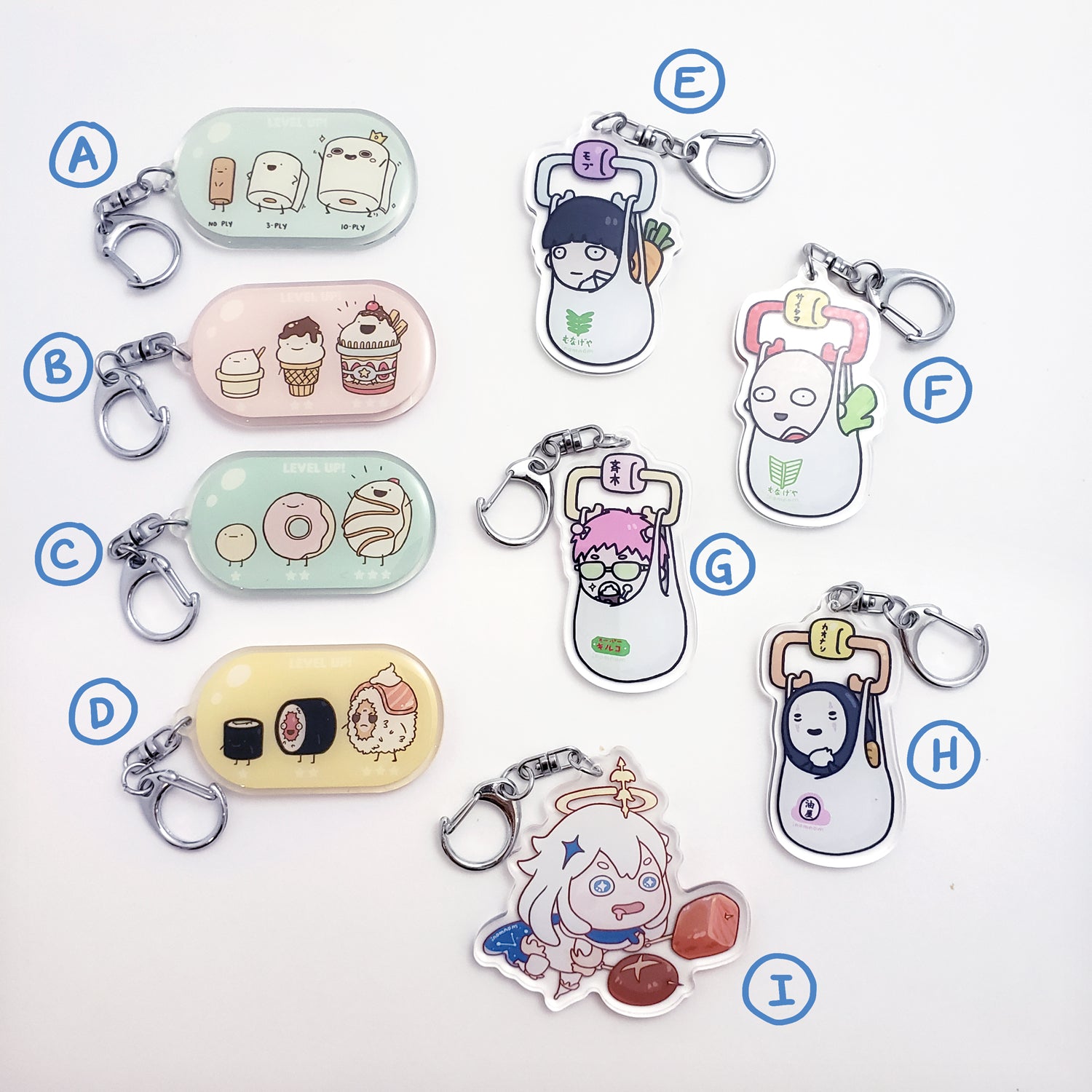 Acrylic Keychain Bundles