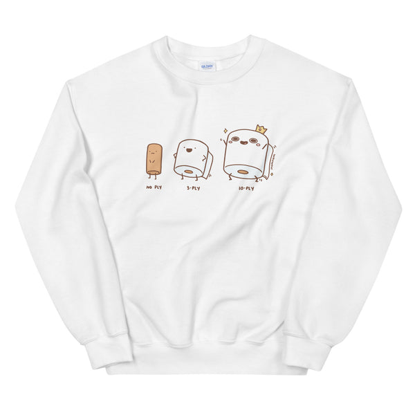 Toilet Paper Level Up Sweatshirt