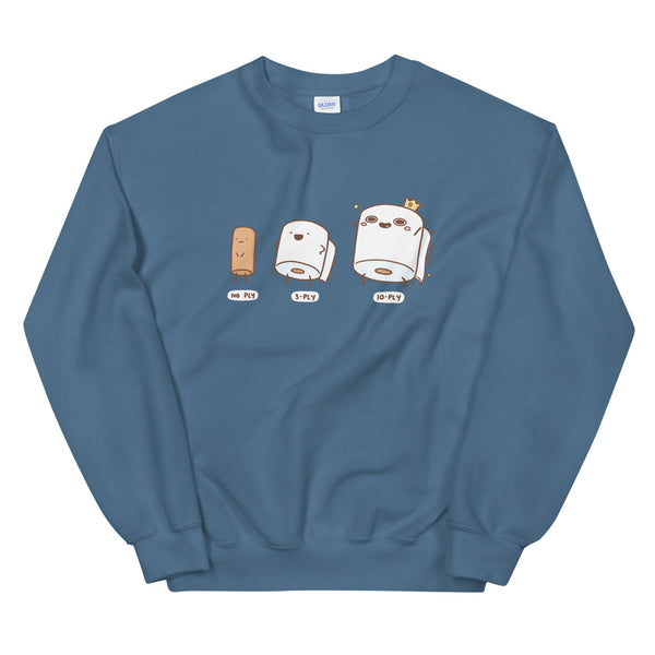 Toilet Paper Level Up Sweatshirt
