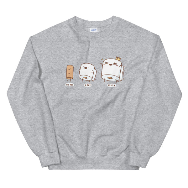 Toilet Paper Level Up Sweatshirt