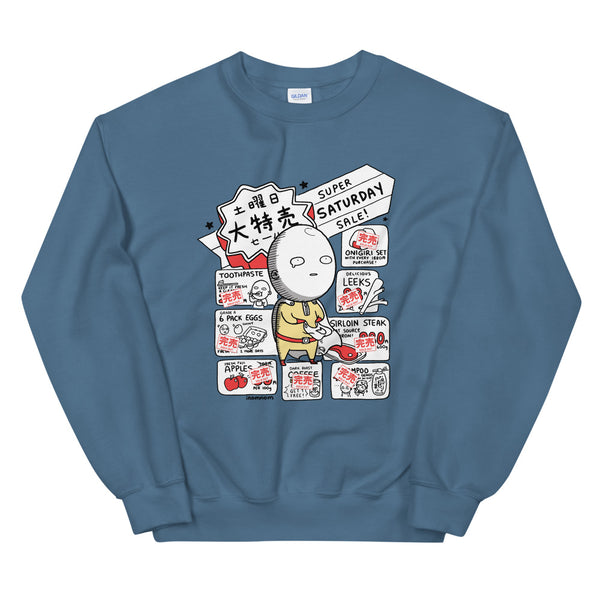 Saitama: Everything's Sold Out Sweatshirt