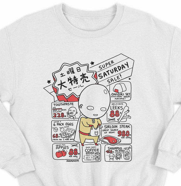 Saitama: Super Saturday Sale Sweatshirt