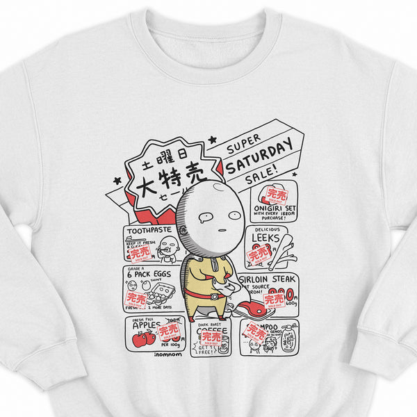 Saitama: Everything's Sold Out Sweatshirt