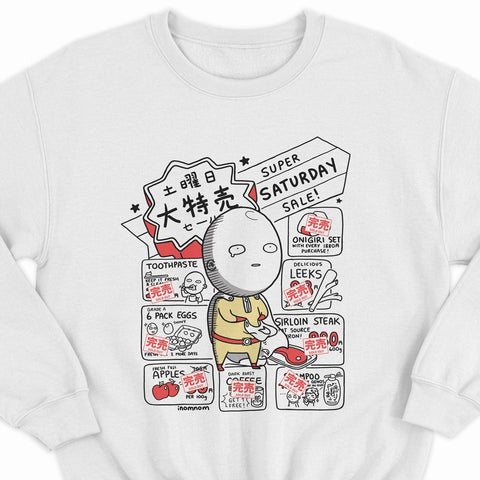 Saitama: Everything's Sold Out Sweatshirt