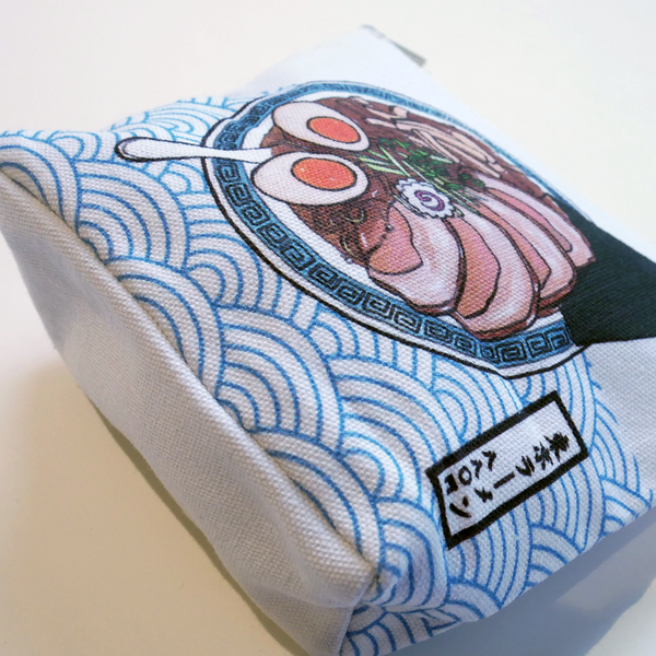 Tokyo ramen accessory canvas pouch