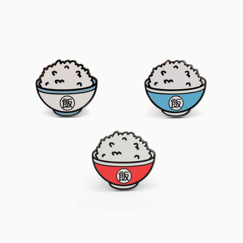 Rice Bowl Enamel Pin
