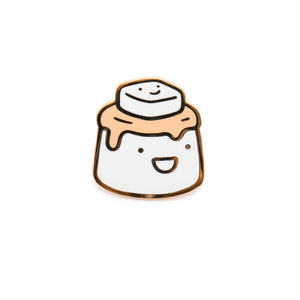 Milk Pudding Enamel Pin