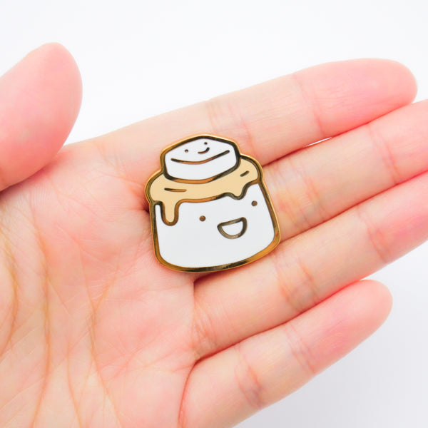 Milk Pudding Enamel Pin
