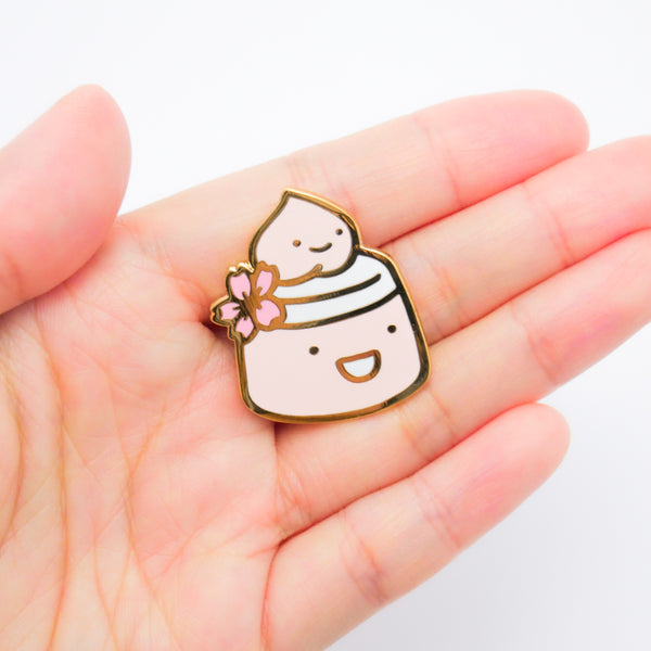 Sakura Peach Jelly Enamel Pin